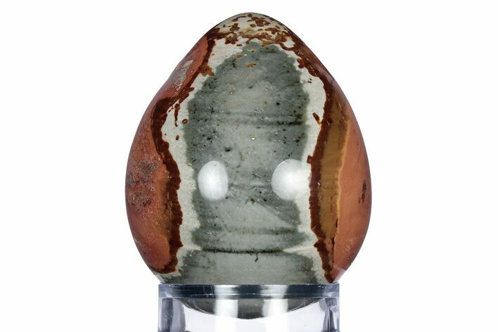 Polished Polychrome Jasper Egg - Madagascar #318152